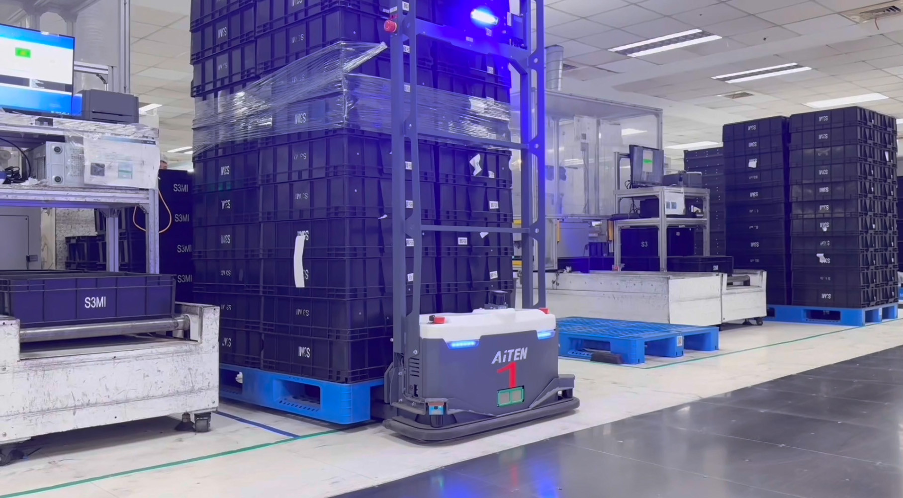 无人叉车如何提升仓库效率？